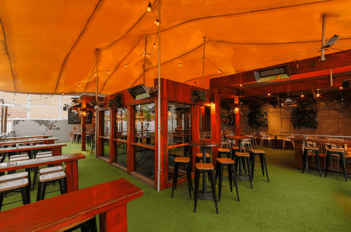 Rustic Rooftop With Cityscape Views for After-Work Soirees