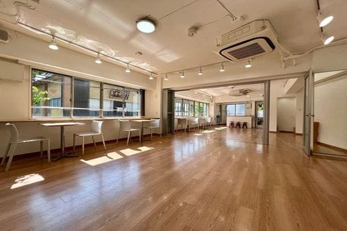 Zen Space With Sleek Wooden Floors for Tranquil and Stylish Gatherings”