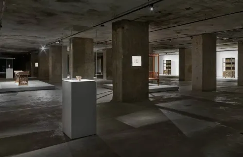 Atmospheric Concrete Space With a Quirky Vibe for Avant-Garde Exhibitions