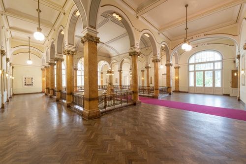 Elegant Art Nouveau Hall With Timeless Grandeur for Prestigious Galas