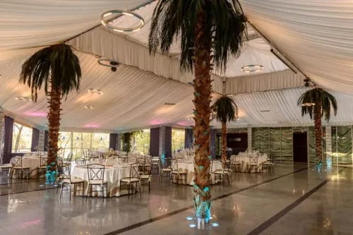 Majestic Indoor-Outdoor Oasis With Spanish Flair for Grand Corporate Events
