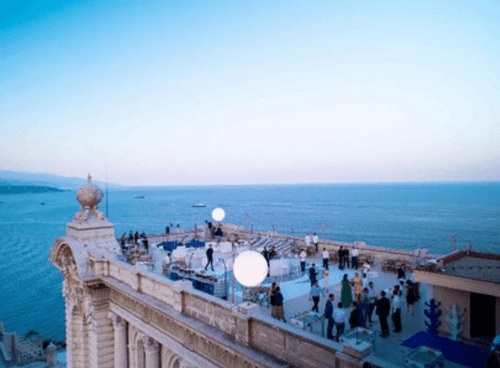 Seafront Rooftop Terrace With 360° Views for Receptions
