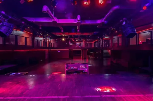 Immersive Industrial Multi-Level Venue for Grand Corporate Parties
