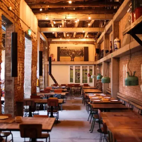 Raw Event Venue Built in the 1900s for Special Occasions
