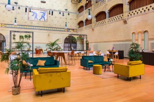 Stunning Historic Hall With Saw-Tooth Glass Roof for Prestigious Conferences