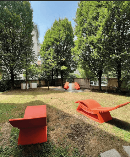 Open Garden Venue With Lush Trees and Airy Setting for Cocktail Receptions and Networking Events