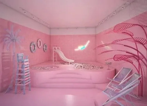 Quirky Neon Playground for Immersive Team-Building Activities