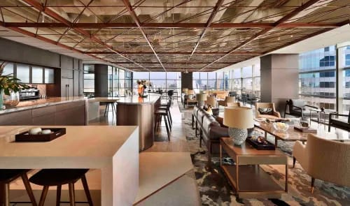 Skyline Lounge With Open Layout for Client Events and Networking