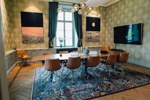 Elegant Neoclassical Boardroom With Heritage Charm for Exclusive Gatherings