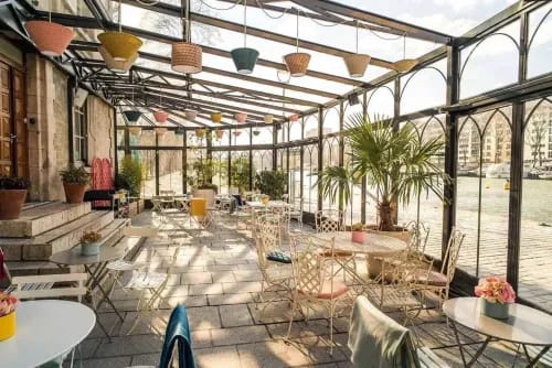 Charming Riverside Pavilion With Panoramic Views for Outdoor Spring Socials
