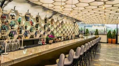 Unique Honeycomb Rooftop With Chic Ambience for Sophisticated Events