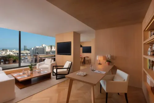 Stylish Penthouse With Mediterranean Charm for Intimate Corporate Events