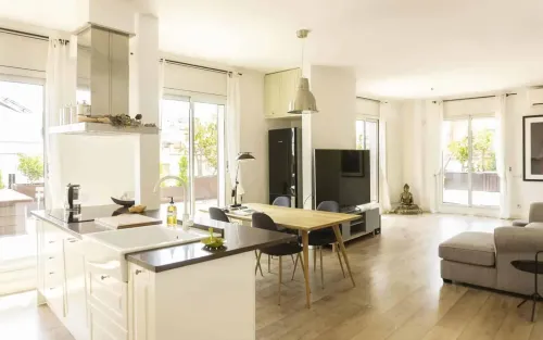 Chic loft with rooftop in Sarriá area