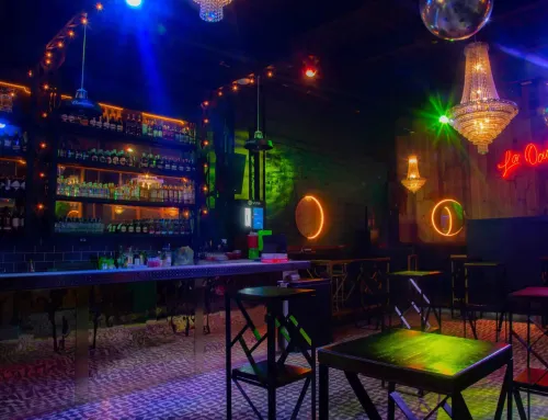 Retro-Chic Neon Club for Lively Celebrations and Corporate Mixers