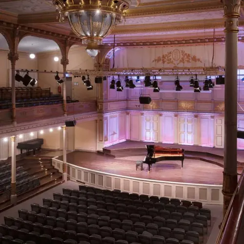 Grand Neo-Renaissance Concert Hall for Sophisticated Brand Launches