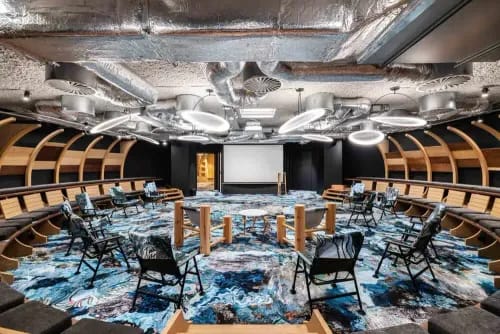 Atlantis-Inspired Auditorium for Bespoke Conferences