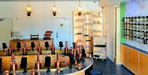 Distillary Studio With Lighting Fixtures for Workshops