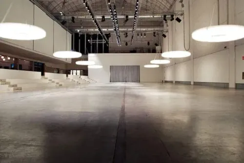 Modern Blank Canvas With Industrial Aesthetics for Transformative Events