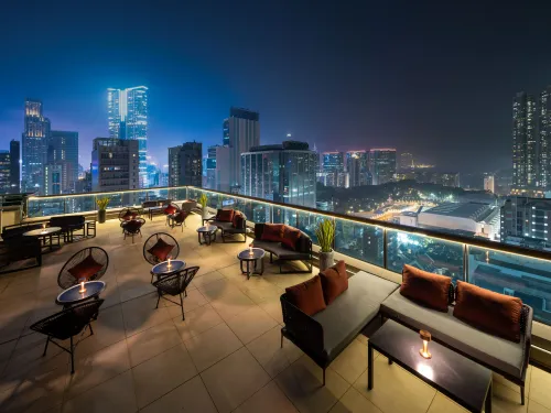 Skyline Rooftop Terrace for Elevated Evenings and Private Receptions