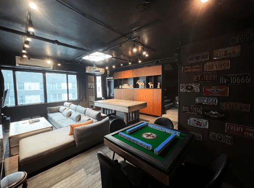 Sky-High Social Hub With Game Tables and City Views for Playful and Engaging Events