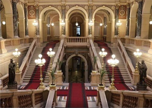 Majestic Neo-Renaissance Complex With Grand Interiors for Exclusive Exhibitions