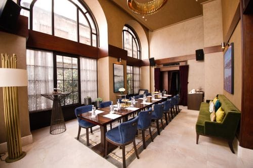 Sophisticated Art Deco Venue With Bespoke Lighting for Exclusive Affairs