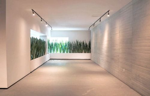 White Minimalist Terrace With a Sleek Design for Creative Workshops