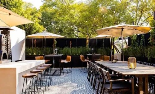 Rustic Outdoor Terrace With Modern Charm for Intimate Spring Socials