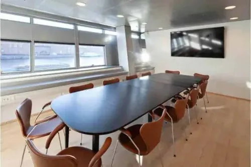 Minimalist Boardroom With Harbour Views for Private Corporate Events