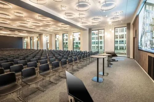 Nordic Elegance Redefined With Serene Waterfront Views for Large Conferences