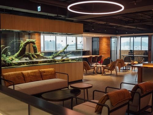 Minimalist Modern Co-Working Space for Strategic Corporate Discussions
