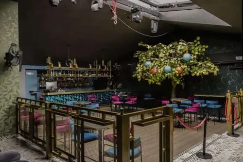 Whimsical Art Deco Venue for Vibrant Celebrations and Corporate Mixers
