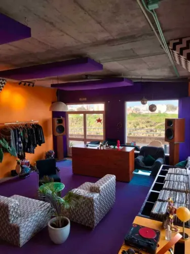 Vibrant Social Hub for Music, Fashion, and Art Lovers