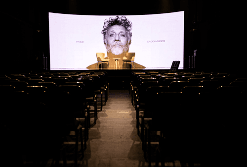 Industrial Warehouse With Cutting Edge Tech for Creative Showcases