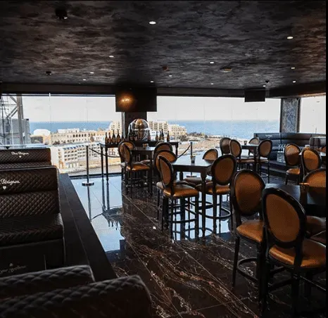 Luxurious Rooftop Lounge With Panoramic Views for Exclusive Gatherings
