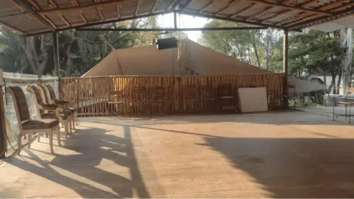 Rustic Terrace Haven With Eco-Friendly Design for Intimate Corporate Retreats