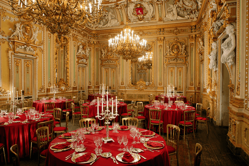 Ornate Baroque Rooms for Grand Corporate Galas