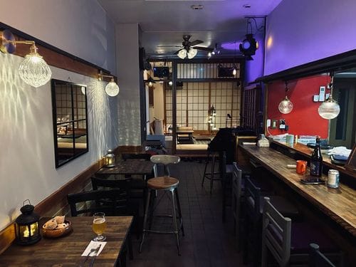 Ryokan-Style Den With Tatami Zen Room for Cultural Soirées