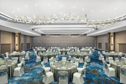 Statement Ceiling Ballroom for Large-Scale Events