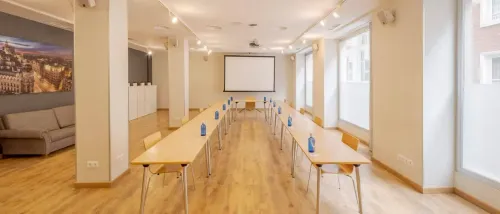 Sleek Sunlit Venue for Corporate Workshops and Seminars