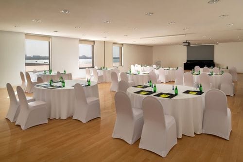 Water-View Meeting Room for Workshops and Presentations