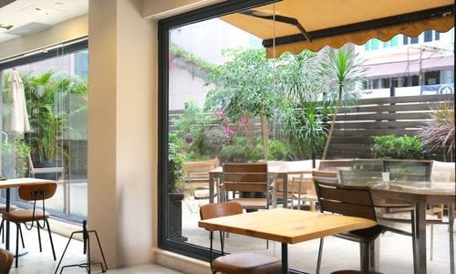 Lush Urban Terrace With Stone Accents for Inspiring Gatherings