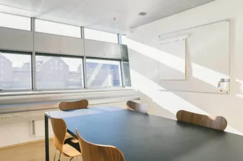 Sunlit Minimalist Room With a Striking Harbourview for Strategic Small Meetings