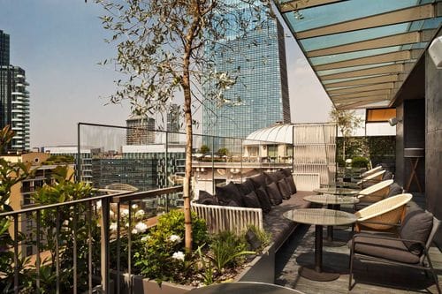Modern Rooftop Terrace With Natural Light and Iconic Views for Exclusive Cocktail Events