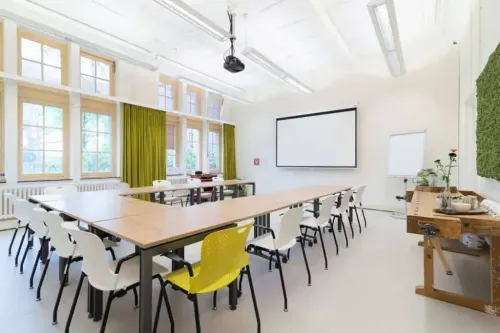 Modern and creative meeting room