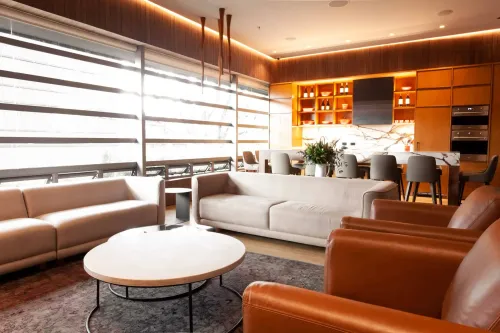 Sleek Modern Venue With Warm Minimalist Interiors for Private Events
