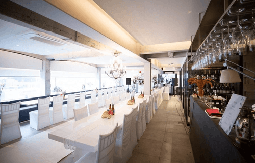 Modern and Sleek Reception Hall With Namsan View 