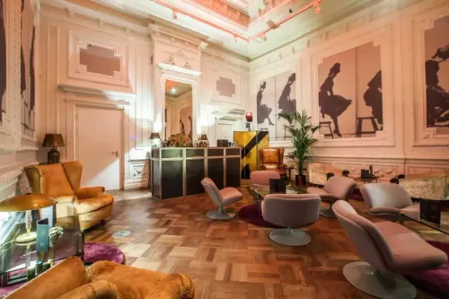 Opulent French Room With Quintessential Features for Intimate Gatherings