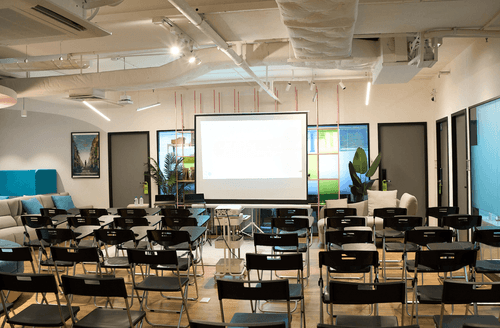 Open Workspace With Top Notch Amenities