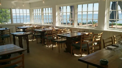 Nordic Seaside Restaurant With Private Terrace for Receptions